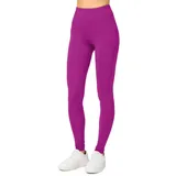 Merry Style Damen Lange Leggings aus Viskose MS10-143 (Fuchsie, S) - S