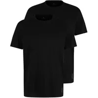 TOM TAILOR Herren Crewneck T-Shirt im Doppelpack Basic, T-Shirts, 783266