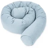 Julius Zöllner Zöllner Bettschlange Musselin 180cm Denim