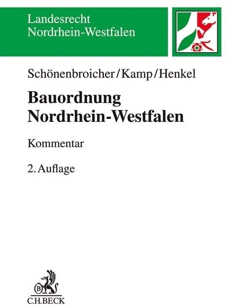 Landesrecht Nordrhein-Westfalen / Bauordnung Nordrhein-Westfalen  Kartoniert (TB)