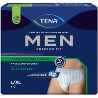 TENA MEN Premium Fit Pants Maxi L/XL, 10 Stück