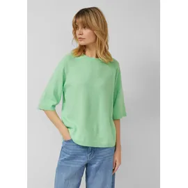s.Oliver Weicher Halbarmpullover aus Alpakamix - grün - 36