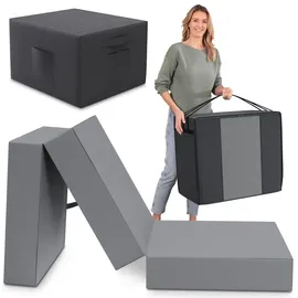 eloneo Klappmatratze 90 x 200 cm H2 Polyester