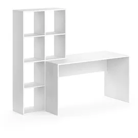 Vicco Schreibtisch Mara, Weiß 166.8 x 59 cm