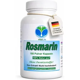 VitalLife Rosmarin Kräuter Kapseln 180 St.