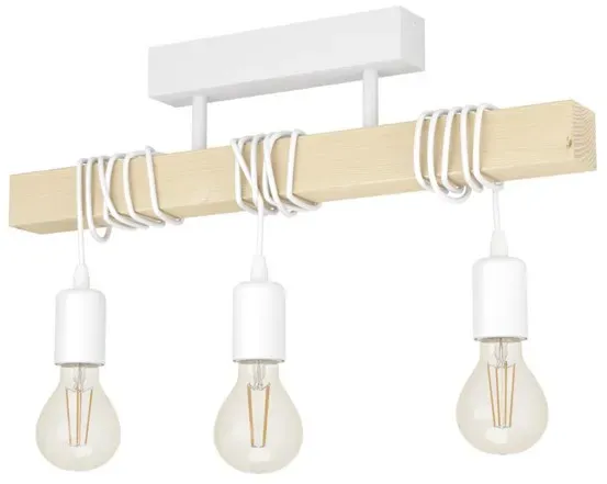 TOWNSHEND 1 DECKE 3L WEISS/HOLZ