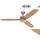 CasaFan Night Flight BN-BU 132 cm Deckenventilator chrom/buche