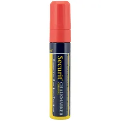 Securit® Kreidestift Rot, rechteckige Spitze 7-15mm, mit Verpackung