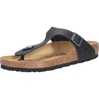 Birkenstock Gizeh Naturleder geölt schwarz 37