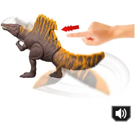 Mattel Jurassic World Rebirth Tail Thrasher Spinosaurus-Actionfigur