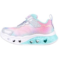 SKECHERS Flutter Heart Lights Simply Love Sports Shoes,Sneakers, Lavender Synthetic/Mesh, 32 EU
