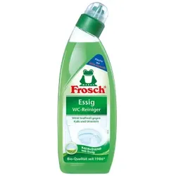 Frosch Essig WC-Reiniger, Entfernt auf natürliche Weise Kalk und Urinstein, 0,75 Liter - Flasche