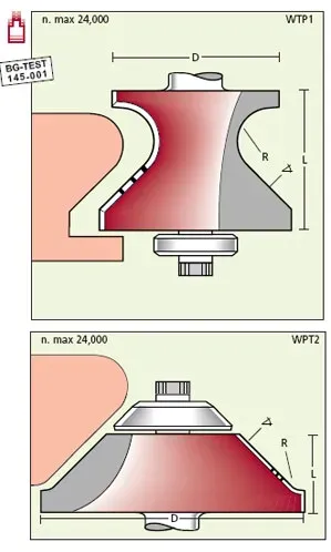 Profilfräser Z=2