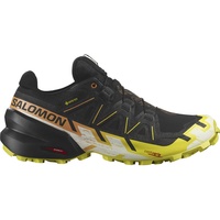 Salomon Speedcross 6 Gore-Tex Herren black/sulphur spring/bird of paradise 41