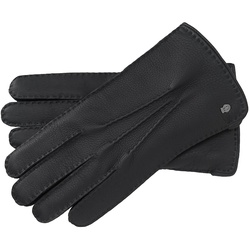 ROECKL Handschuhe Herren Hirschleder Klassik Black Größe 8,5 