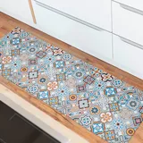 Andiamo Marrakesch Küchenläufer 50 x 150 cm blau/grau