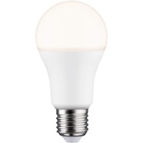 PAULMANN 50122 LED Lampe Standardform Smart Home Zigbee Warmweiß 9 Watt dimmbar Energiesparlampe Matt Beleuchtung Lampen 2700 K E27