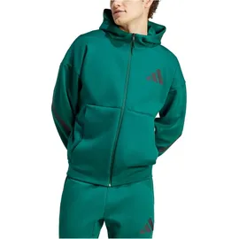 Adidas New Z.n.e Reißverschlusspullover Collegiate Green M Regular