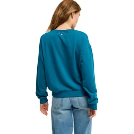 Roxy Fleecepullover Sweatshirt Surfing By Moonlight Blau XXL