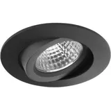 Brumberg Einbaustrahler 12646183DW rund schwarz Aluminium