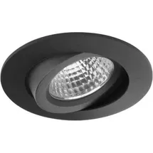 Brumberg Einbaustrahler 12646183DW rund schwarz Aluminium