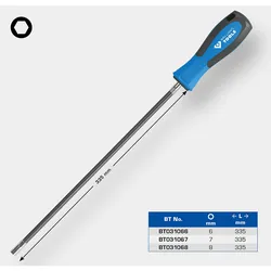 Brilliant Tools Stecknuss-Schraubendreher, flexibel - BT031068