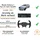 JUST SOUND best choice for caraudio Autoradio Einbaupaket Pioneer MVH-S320BT Skoda Octavia 1 Typ 1U | Grundig Radio Bluetooth USB