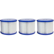 Habitat et Jardin Filterkartusche Weiß 3er-Set