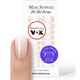 Miss Sophie UV Gel Wraps Nude Babyboomer 20 Stk. Nude Babyboomer