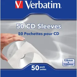 Verbatim CD-Umschläge, 50 Stück