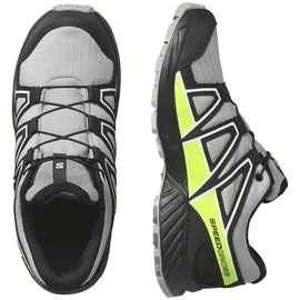 Salomon Speedcross Wp Wanderschuhe - Alloy / Black / Green Gecko - EU