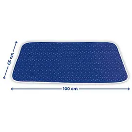 Maximex Bügelunterlage blau 100,0 cm