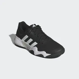 adidas Solematch Control 2 Tennis Shoes, core Black/Cloud White/Silver Metallic, 44 EU