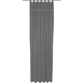 Wirth Vorhang WIRTH "Wiessee" Gardinen Gr. 225 cm, Schlaufen, 150 cm, grau Schlaufen