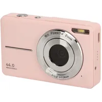 Digital Kamera, HD 1080P 44MP Kinder Kamera, 16X Digital Zoom, Unterstützung Autofokus, One Click Kompakt Kamera für Jugendliche ()