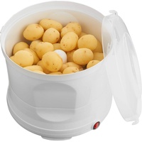 MELISSA Kartoffelschälmaschine, 1kg, elektrische Kartoffelschäler, Kartoffel Schälmaschine, Kunststoff, weiß, 60 Watt