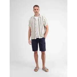LERROS Kurzarmhemd Streifenhemd mit modischen Resort Kragen Gr. XL