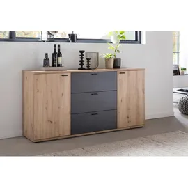 Hela Sideboard, Atlanta Breite 165 cm, braun