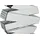 SalesFever Konsolentisch RANCAEKEK 119x80x35,5 cm silber
