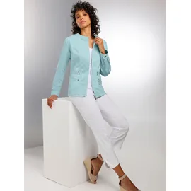 Creation L Premium creation L Blusenblazer Baumwoll-Lyocell-Jeans-Blazer Langarm blau 38