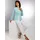 Creation L Premium creation L Blusenblazer Baumwoll-Lyocell-Jeans-Blazer Langarm blau 38