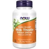 Now Foods, Double Strength Milk Thistle Extract (Mariendistel-Extrakt), 300mg, mit Artischocke und Löwenzahn, 100 vegane Kapseln, Laborgeprüft, Vegetarisch, Sojafrei, Glutenfrei, ohne Gentechnik