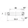 Blackbearing Lenklager 45/45o Silver 40 x 51,5 x 7 mm