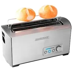 Gastroback 42398 Design Toaster Pro 4 Scheiben Edelstahl