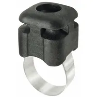 KLICKfix Quad MiniBloc Adapter Zubehör Schwarz