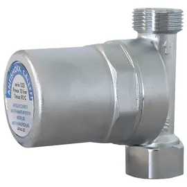 CALEFFI Antishock Wasserschlagdämpfer Überwurfmutter 3/4' IG x 3/4' AG Messing verchromt