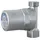 CALEFFI Antishock Wasserschlagdämpfer Überwurfmutter 3/4' IG x 3/4' AG Messing verchromt
