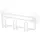 Yamazaki 4902 Tower Sponge Holder, White, Steel, 16 x 4 x 5.5 cm