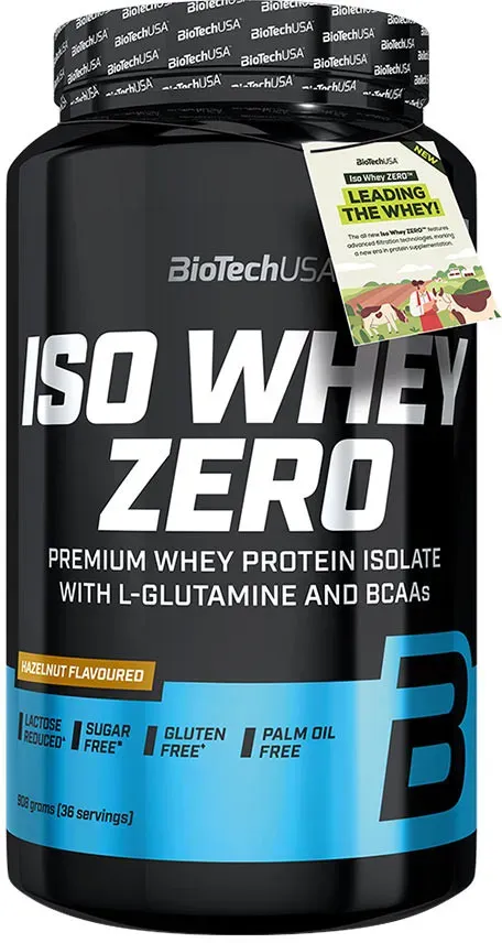 BioTechUSA Iso Whey Zero (908 g, Erdnuss)