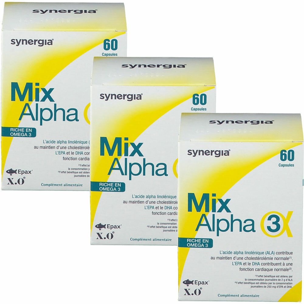 Synergia Mix-Alpha 3 3x60 pc(s) capsule(s)